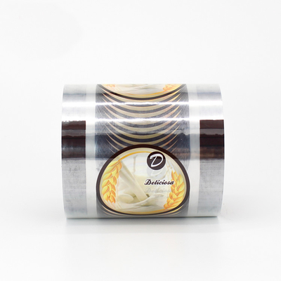 Пластиковый напечатанный прокатанный герметизируя крен фильма уплотнителя чашки чая молока крена фильма чашки упаковывая