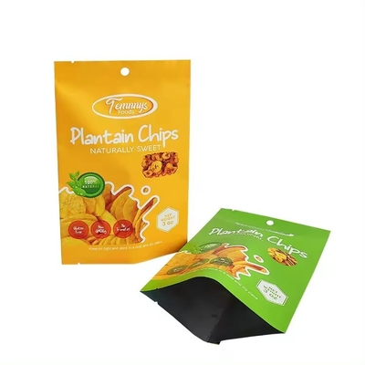 3.5 Mylar Bag Custom Printed Heat Seal Snack Banana Slices 3 боковые тепловизоры из алюминиевой фольги