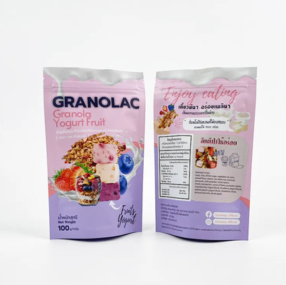 Настройка логотипа Doy Pack Stand Up Pouch Food Flexible Packaging Bag Manufacturer Zip Lock Stand Up Pouches (Ставильный пакет для упаковки продуктов питания)