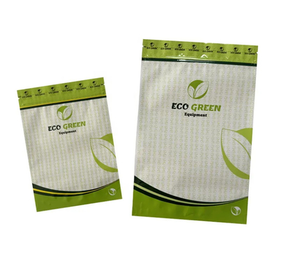 Заказ напечатанная упаковка семян чиа Mylar Ziplock Bag Stand Up Fertilizer Packaging Алюминиевая фольга
