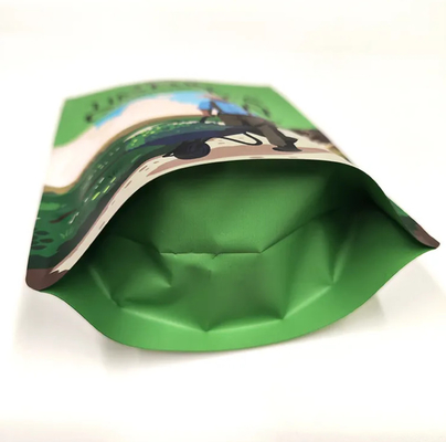 Низкий MOQ настраиваемый перезамыкающийся stand up Zip Lock Pouch Bags для хранения продуктов питания Mylar Bag