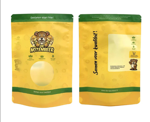 Настраиваемый Doypack Stand Up Top Zipper Сушеные фрукты Продовольственный пакет Pouch Peanut Walnut Bag Pine Peanuts Mixed Cashew Nuts Упаковка