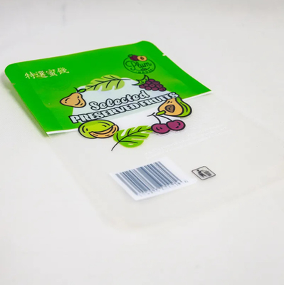 Заказ напечатанный упаковочный пакет для пищевых продуктов небольшой размер трехсторонний герметичный пакет с окном