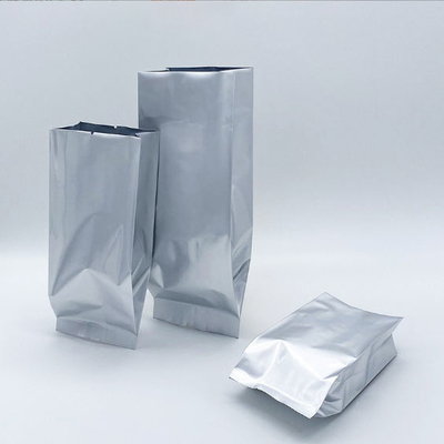 Оптовая влагостойкие PE Алюминиевые порошковые пакеты Ламинированные тепловые уплотнители Боковая уплотнитель Вакуумный мешок Алюминиевая фольга для хранения