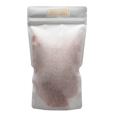 Белая сумка из коровьей кожи (стоячий пакет) с маленьким окошком, молния с индивидуальной печатью, стоячий пакет из крафт-бумаги / пакет для упаковки пищевых продуктов