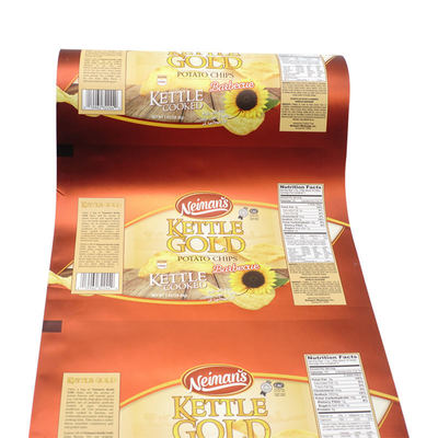 Ламинированный BOPP/VMCPP пищевой пластиковый пакет для упаковочной машины