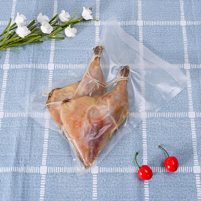 Прямые продажи с фабрики заказных трехсторонних герметичных нейлоновых пакетов для упаковки пищевых продуктов, высокопрозрачных вакуумных пакетов для пищевых продуктов, полиэтиленовых пакетов, 100 шт.