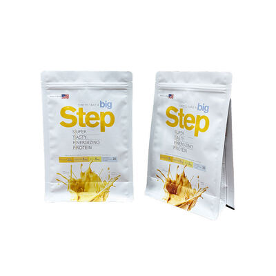 Напечатанный на заказ Stand-Up Ziplock Pouch для упаковки продуктов питания для закусок Конфеты порошок орехи Сухие специи порошки Сахар