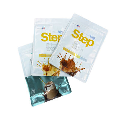 Напечатанный на заказ Stand-Up Ziplock Pouch для упаковки продуктов питания для закусок Конфеты порошок орехи Сухие специи порошки Сахар