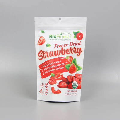 Специализированный печатный с перезамыкающим застежным замком Пластиковая алюминиевая фольга закуска заморозка Сушеные фрукты Doypack Стоять вверх мешок пищевые упаковочные пакеты