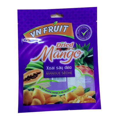 Digital Print Food Grade Three Side Heat Seal Vacuum Storage Fresh Mango Raspberry Berries Blueberry Flat Pouch Frozen Fruit Bag