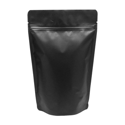 Замок застежка-молнии упаковки еды стоит вверх по доказательству запаха сумок мешка штейновому черному напечатанному
