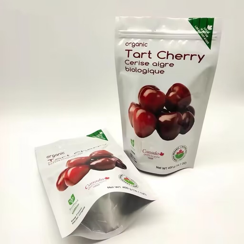 Новейшая герметичность Zipper Packaging Stand Up Pouches Mylar Flav Cherry Rings Кислые медведи клубника Бананы Пояса Сумки