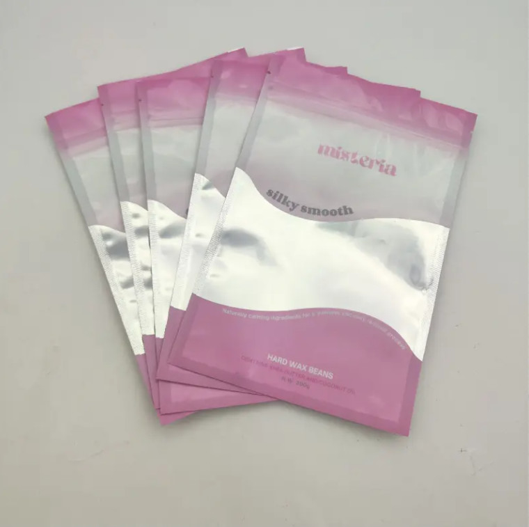 Оптовая продажа Custom Logo Zipper Three-Side Sealing Plastic Pouching Recyclable Pouch Bags Packaging 3 Side Seal Bag (Объединенная торговая упаковка)